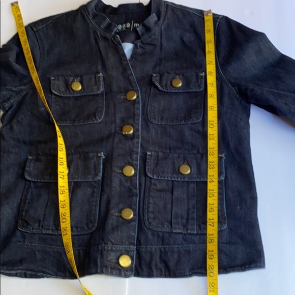 GAP Military Cadet Denim Jean Jacket - Picture 10 of 10